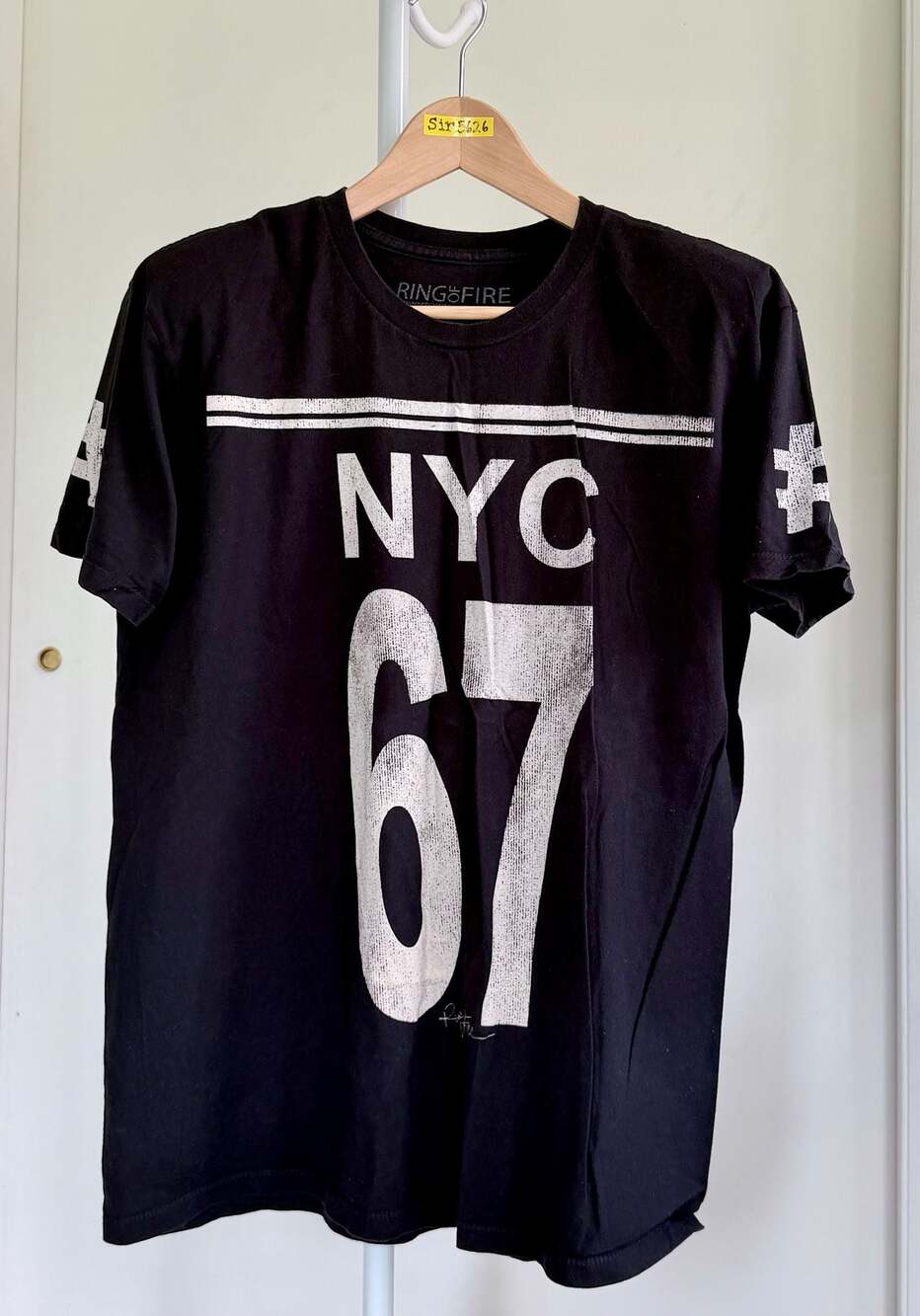 Ring of Fire NYC 67 Graphic Short Sleeve T-Shirt Large